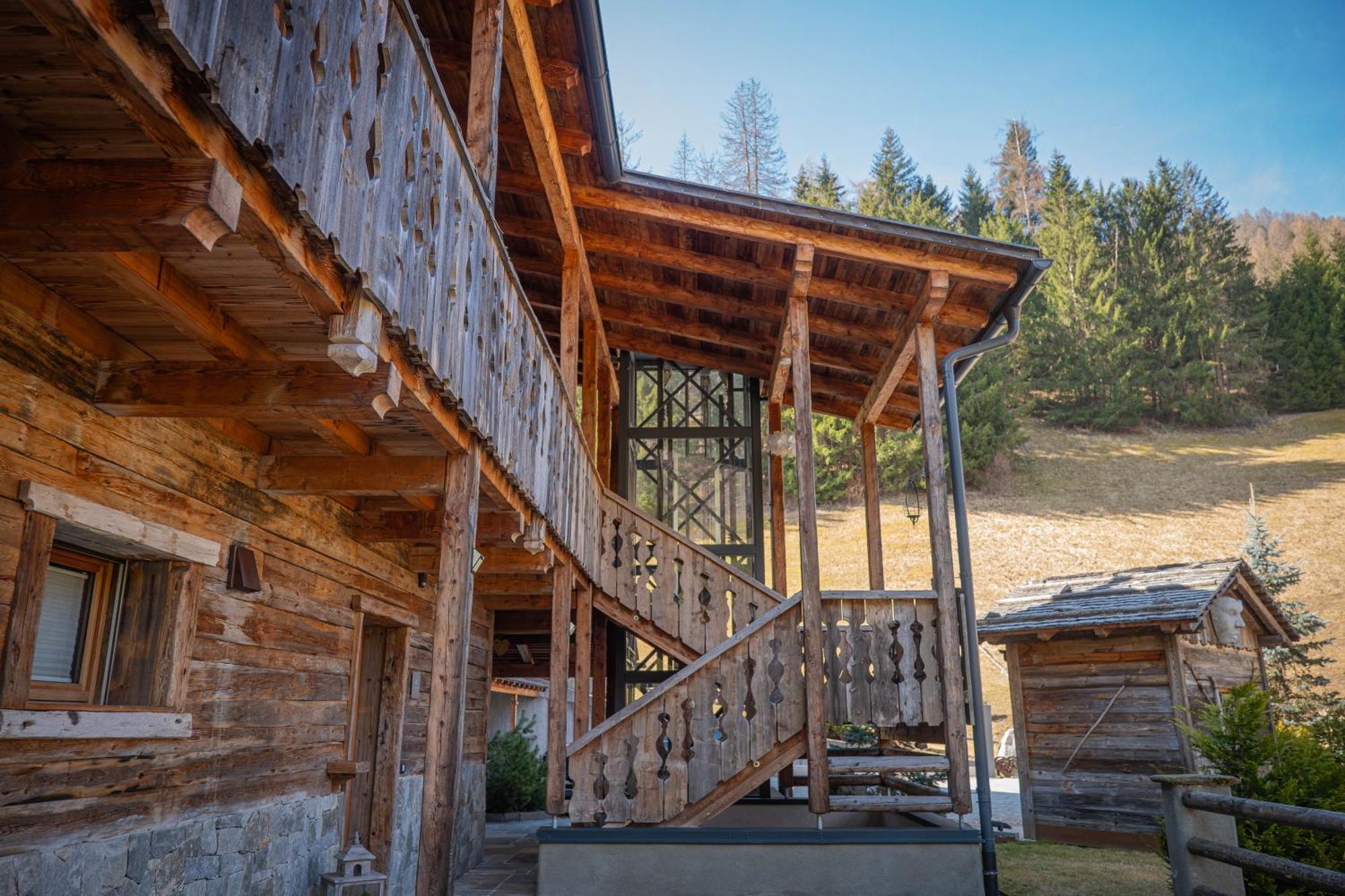 Alpine Mountain Chalet San Vigilio Di Marebbe Dış mekan fotoğraf