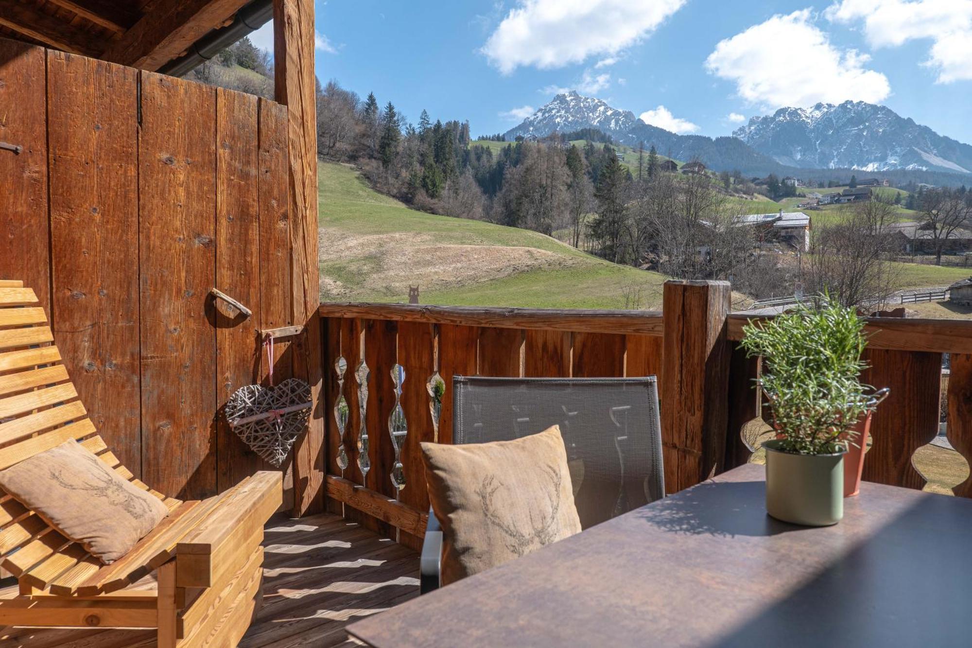 Alpine Mountain Chalet San Vigilio Di Marebbe Dış mekan fotoğraf
