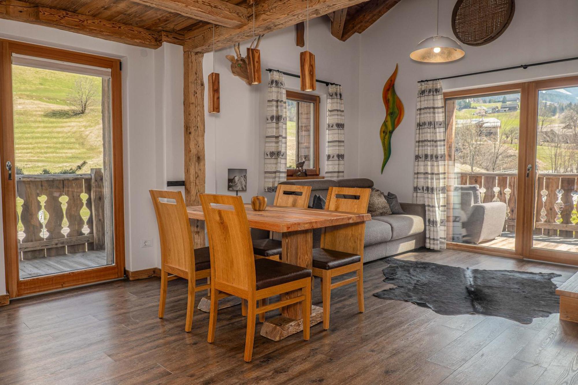 Alpine Mountain Chalet San Vigilio Di Marebbe Dış mekan fotoğraf
